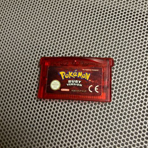 Pokemon Ruby Nintendo Gameboy Advance