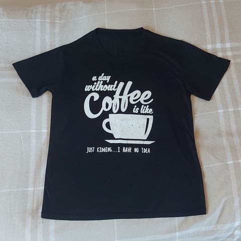 Coffee t-shirt str S