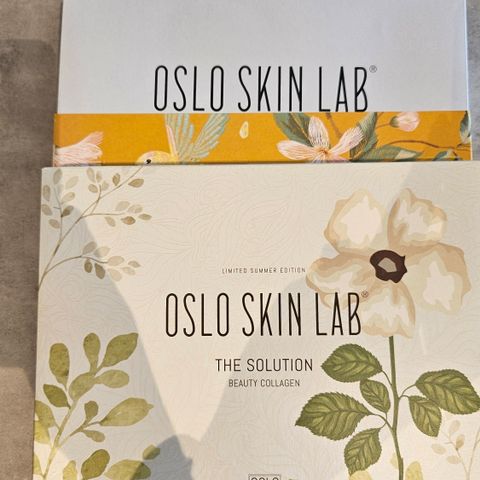 3 pakker Oslo skinlab kollagen pulver