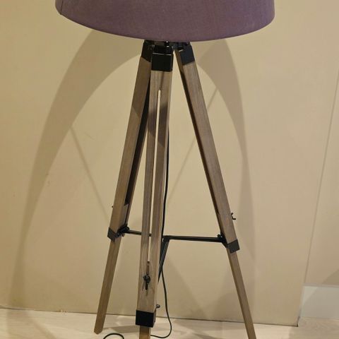 Gulvlampe I Skandinavisk Design, Tre