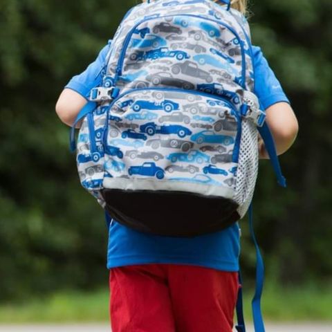 Gutt Bergans skolesekk/ ryggsekk / tursekk barn / sekk / skole ransel/ guttesekk