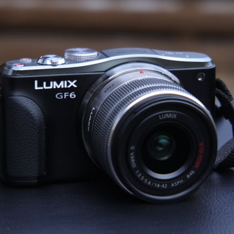 Panasonic Lumix DMC-GF6 16 Megapiksler Micro Four Thirds Digitalkamera