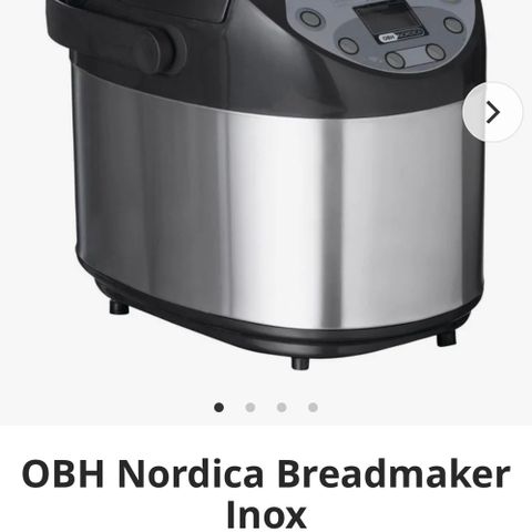 OBH brødbakemaskin