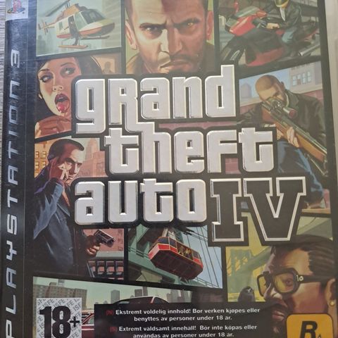 PS3 Grand Theft Auto IV