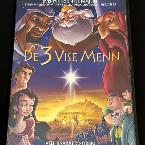 De 3 Vise Menn (DVD) Norsk Tale