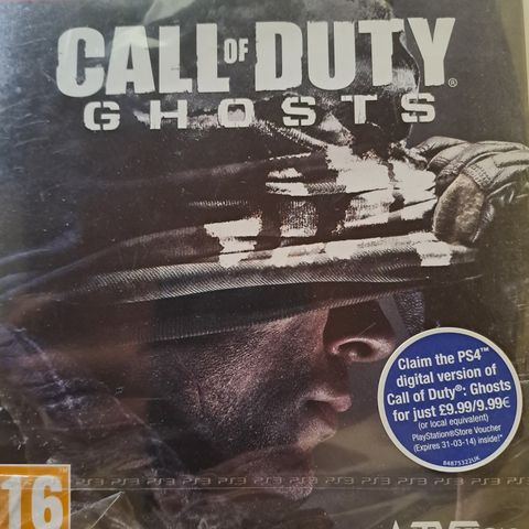 PS3 Call of Duty Ghosts