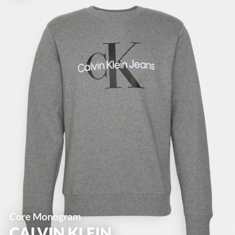 Calvin Klein - Core Monogram Crewneck