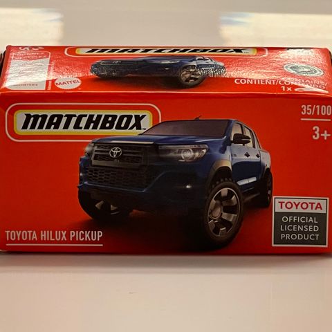 Matchbox Toyota HiLux Pickup - HVR25