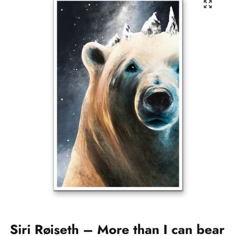 Ønsker kjøpt Siri Røiseth - More than I can bear