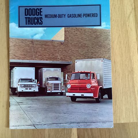 DODGE TRUCKS 1969 brosjyre