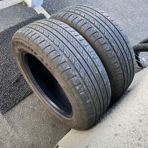 2stk lite brukt 205/60 R16 sommerdekk