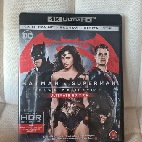 Batman v Superman Ultimate 4K Ultra HD + BD