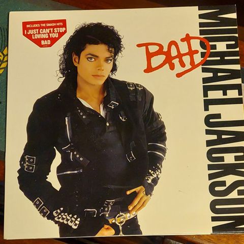 Michael Jackson Bad lp selges