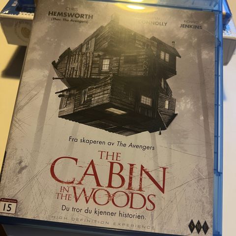 The Cabin in the Woods. Blu-ray. Europeisk sone