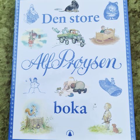 Den Store Alf Prøysen boka. Som ny. Ulest