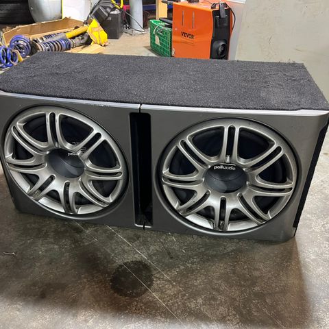 2x12 Polk Audi selges