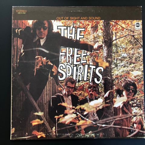 THE FREE SPIRITS "Out Of Sight & Sound" 1967 USA 1st press Psyche-Rock vinyl LP