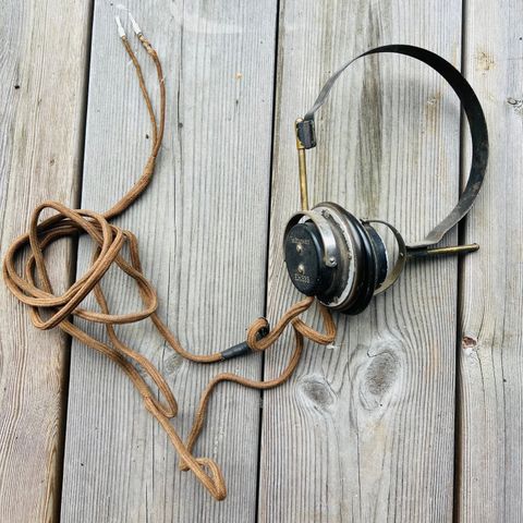 Tysk ww2 headset hbo kr 400,-