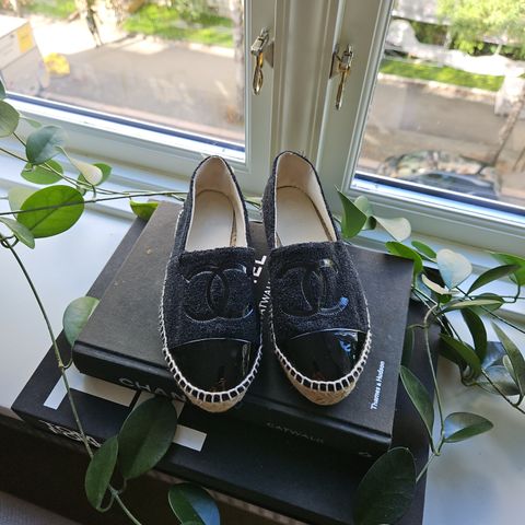 Helt nye Chanel Lurex Espadrilles, strl 36