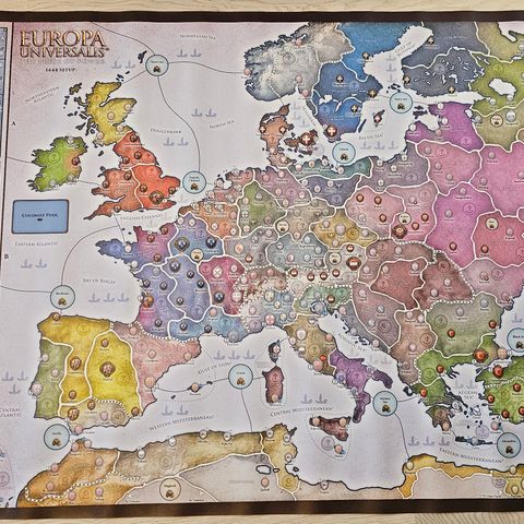 Europa Universalis: Price of Power Playmat