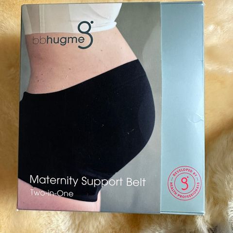 bbhugme Maternity Support Belt Black