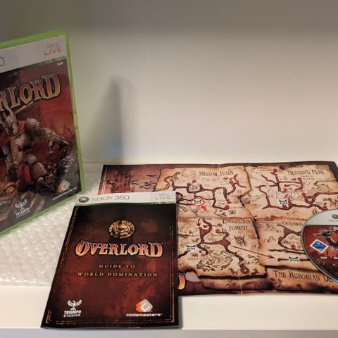 Overlord, Xbox360, PAL, m/manual + kart