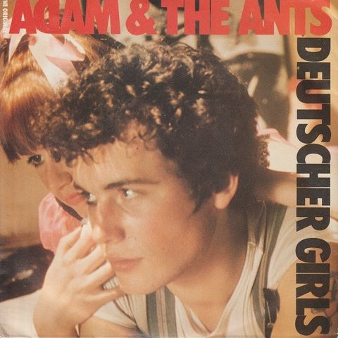 Adam & The Ants " Deutscher Girls / Plastic Surgery " Single selges for kr.200