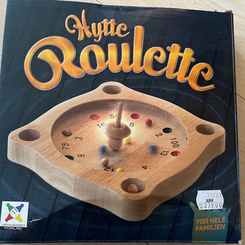 Roulette spill/Hytteroulette