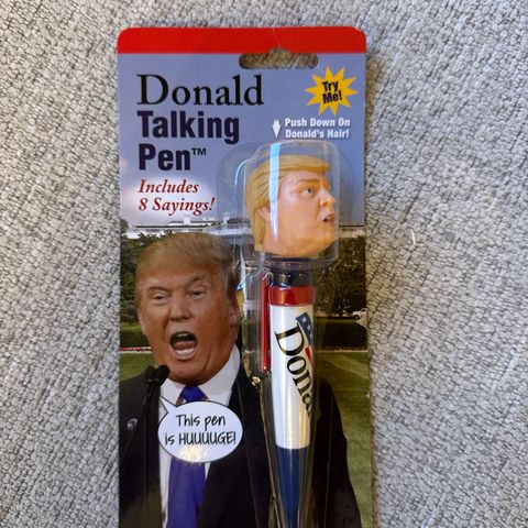 Donald Trump Talking Pen kulepenn selges!