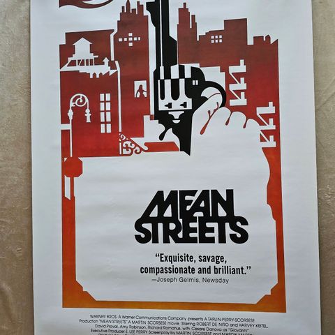 Mean Streets film plakat