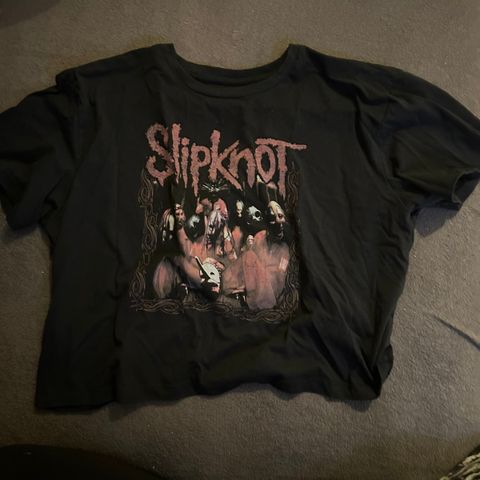 Slipknot cropped tshirt