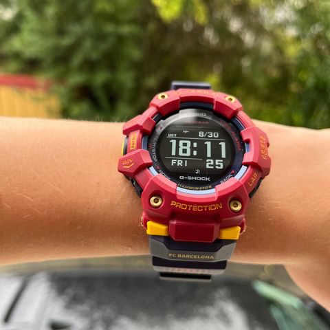 Casio G-Shock Barcelona Limited – GBD-100BAR-4ER som ny