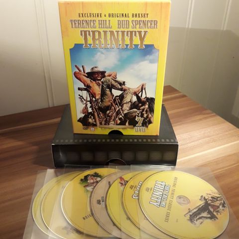 "Trinity" (norsk tekst) 7 filmer i en boks - Terence Hill & Bud Spencer