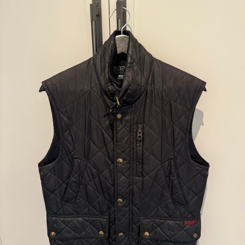 Ralph Lauren vest, sort str. S