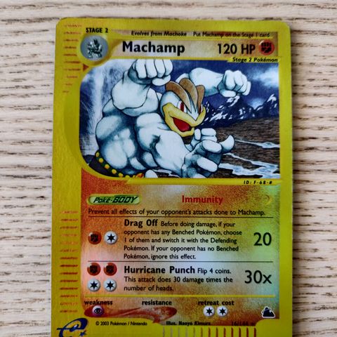 Reverse Holo Machamp fra Skyridge