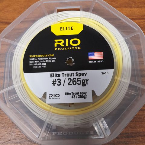 Rio Elite Trout Spey Integrated #3 til salgs