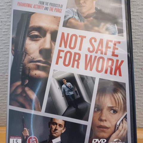 Not Safe for Work - Thriller (DVD) –  3 filmer for 2