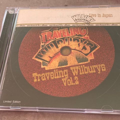 TRAVELING WILBURYS VOL 2 -LIVE IN JAPAN