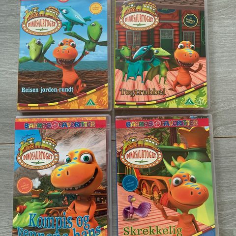 Dinosaurtoget DVD