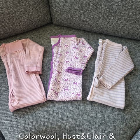 Colorwool, Hust&Clair & Joha ull/merino heldress  str.92