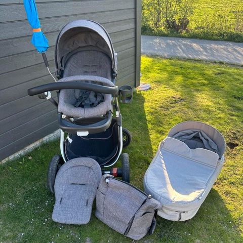 Stokke trailz barnevogn