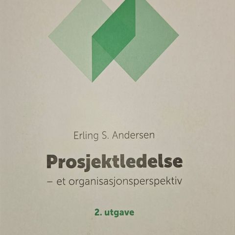 Prosjektledelse- Erling S. Andersen