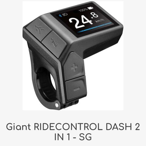 Giant RideControl Dash Display