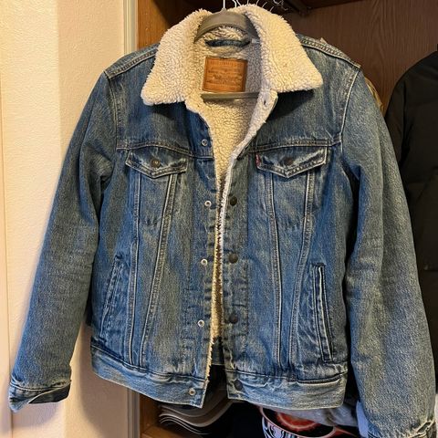 Levis denim jakke med for