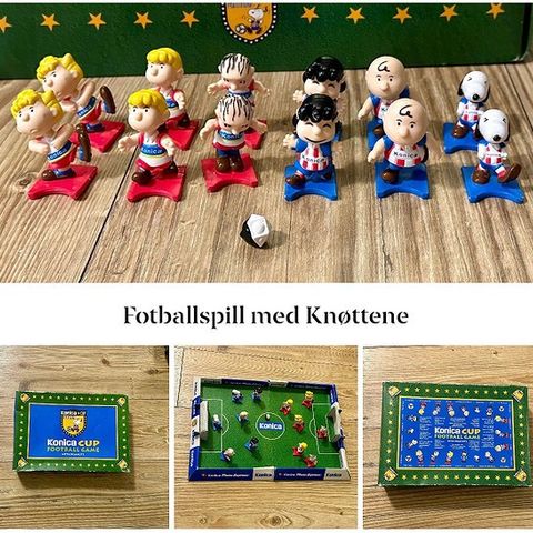 Snoopy / Knøttene - Gammelt Fotball spill