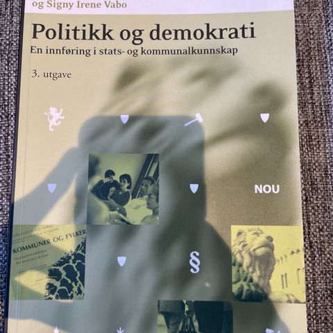 Politikk og demokrati, fagbok