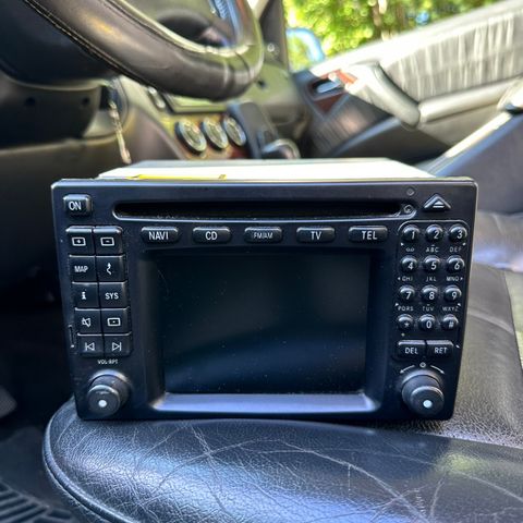 W163 Mercedes ML radio/navigasjon