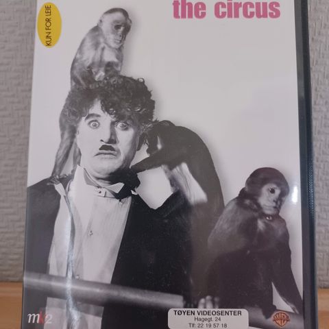 Charli Chaplin The circus - Komedie (DVD) –  3 filmer for 2