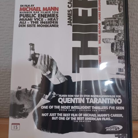 Thief 1981 - Thriller/Action  (DVD) –  3 filmer for 2