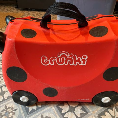 «Trunki» barnekoffert - Rød